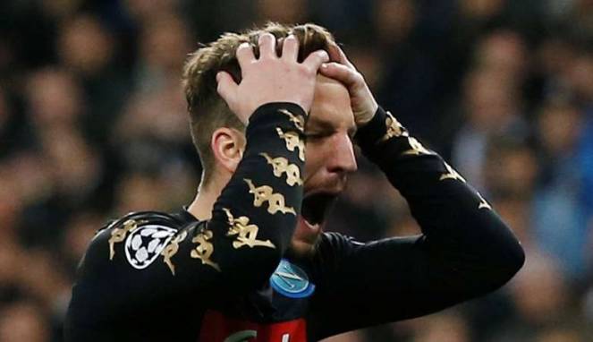 Kalah dari Madrid, Mertens menyesal Gagal Memaksimalkan Peluang Gol