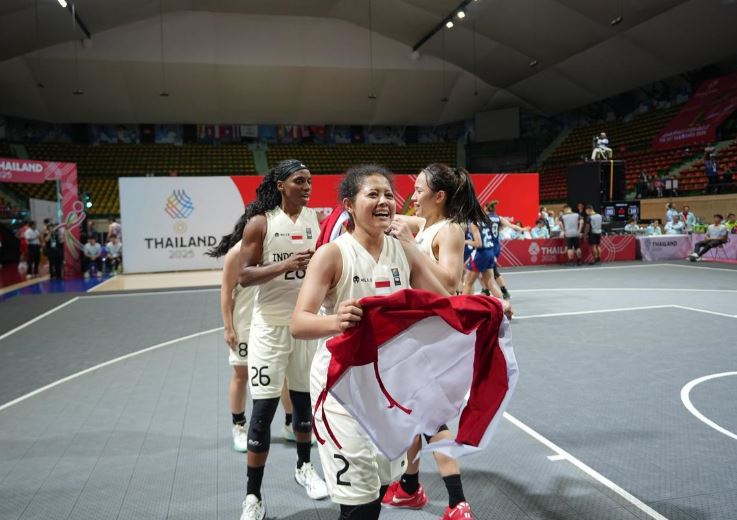 SEA Games 2025: Raih Emas Perdana, Timnas Basket 3x3 Putri Diharapkan Bisa Tingkatkan Level Indonesia