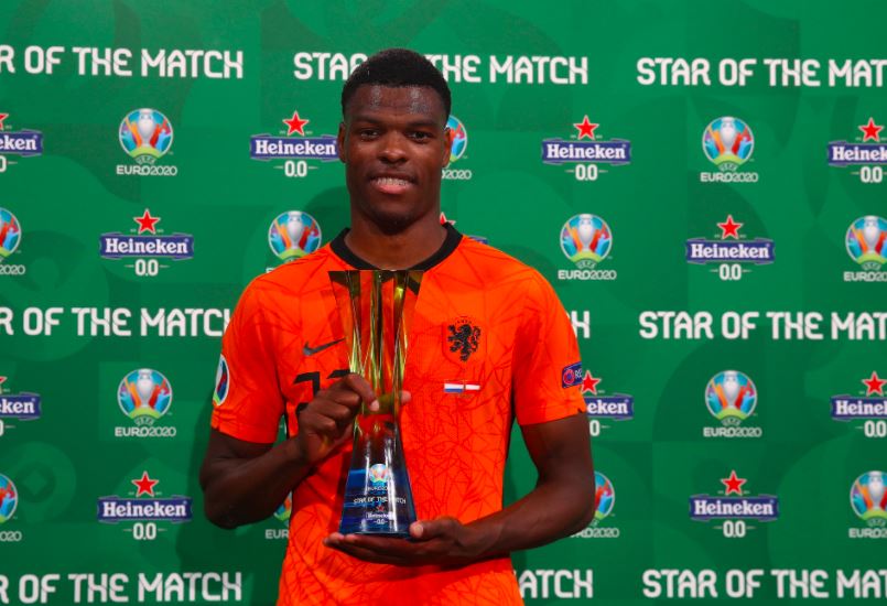 Bintang Laga Belanda Vs Austria: Denzel Dumfries Menjaga Tradisi Bek Sayap