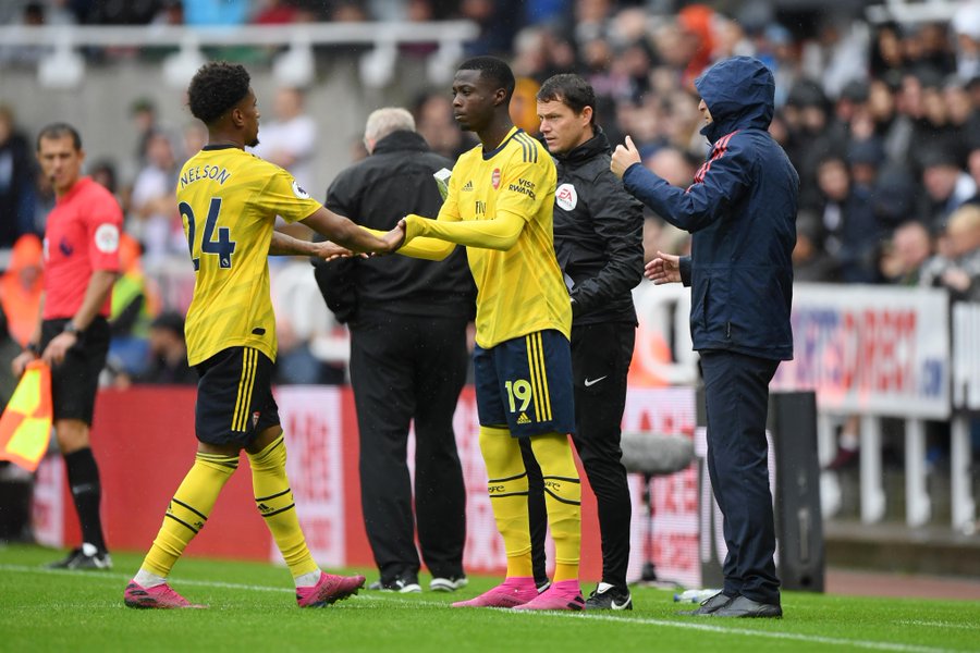Pierre-Emerick Aubameyang Komentari Debut Nicolas Pepe