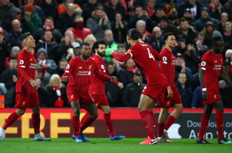 Drama Lima Gol di Anfield, Liverpool Samai Rekor Kemenangan Invincible Arsenal