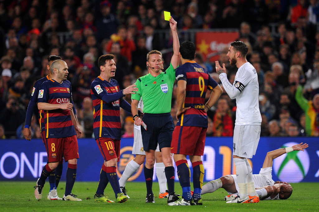 Deretan Catatan Unik Wasit Laga El Clasico