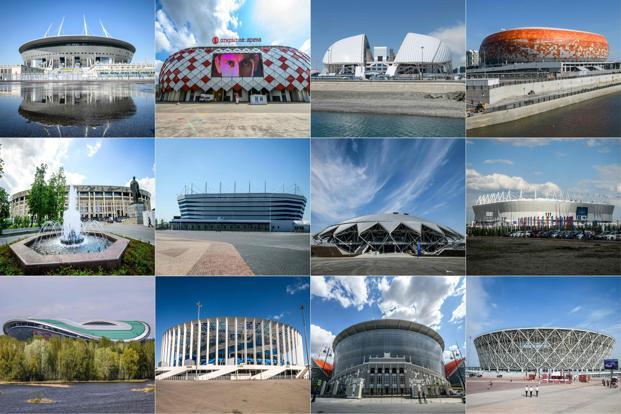 Mengenal 12 Stadion Tempat Gelaran Piala Dunia 2018