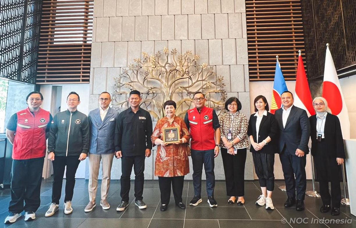 Ketua Umum NOC Indonesia dan CdM Tim Indonesia Pastikan Kesiapan Asian Games Aichi-Nagoya 2026 di Jepang