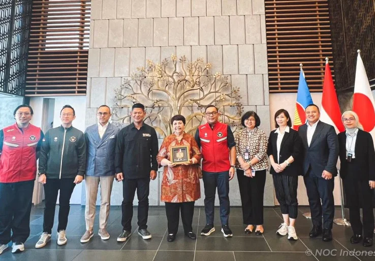 Ketua Umum NOC Indonesia dan CdM Tim Indonesia Pastikan Kesiapan Asian Games Aichi-Nagoya 2026 di Jepang