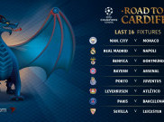 Hasil Undian Babak 16 Besar Liga Champions 2016/17
