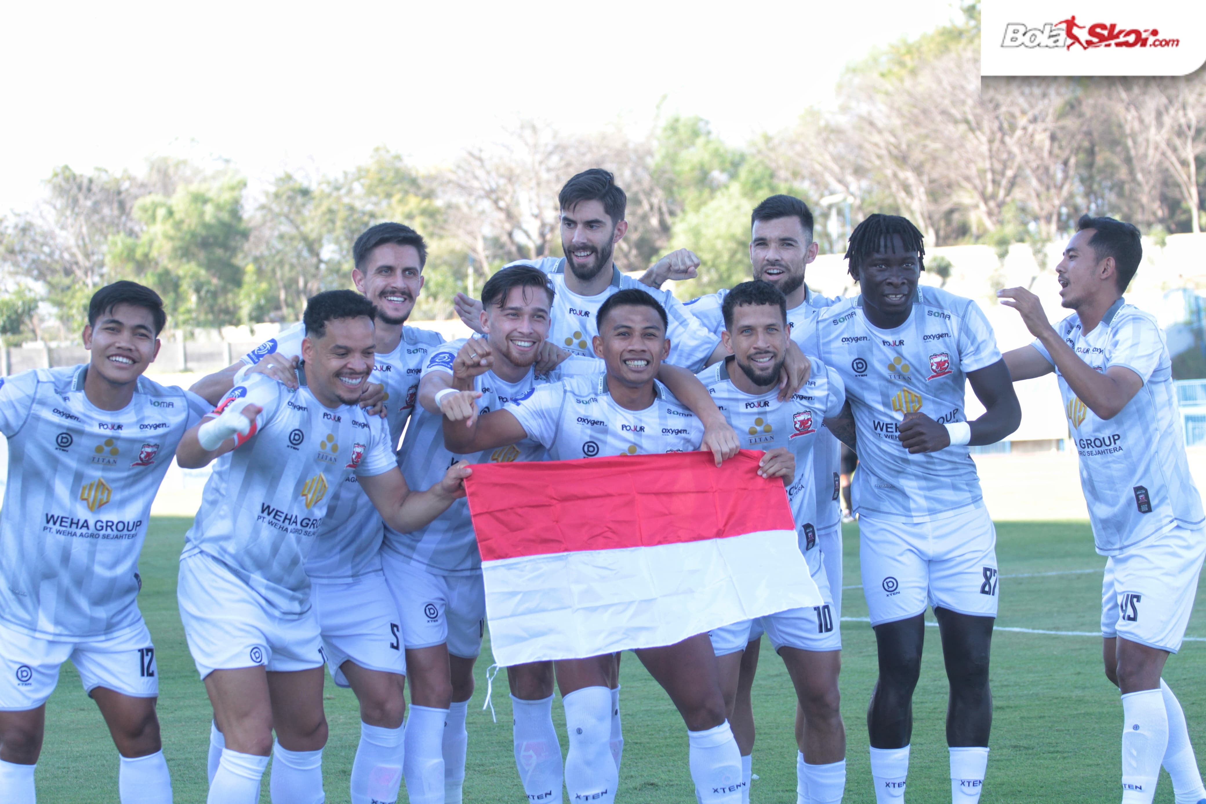Selebrasi Merah Putih Madura United Warnai Kemenangan atas Persik Kediri
