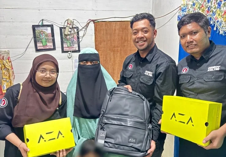 Kepedulian DBL Indonesia untuk Keluarga Almarhum Mandala, yang Wafat Akibat Infeksi Kaki Dipicu Sepatu Kekecilan