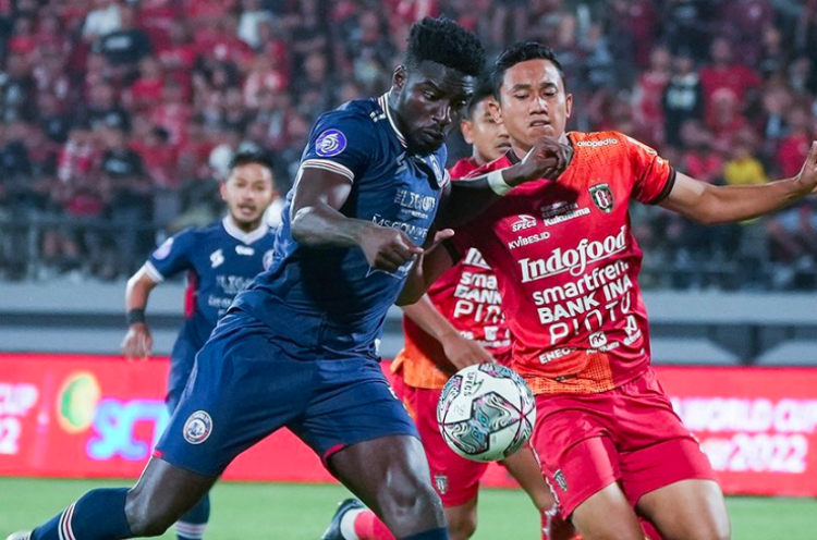 Hasil Liga 1 2022/2023: Gol Bunuh Diri Antar Arema FC Kalahkan Bali United