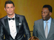 Rekornya Dilalui, Pele Ungkap Rasa Respek kepada Cristiano Ronaldo