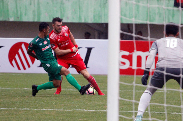 Persija 1-0 PSMS: Gol Simic Bikin Macan Kemayoran Unggul 5-1 dan Lolos ke Final