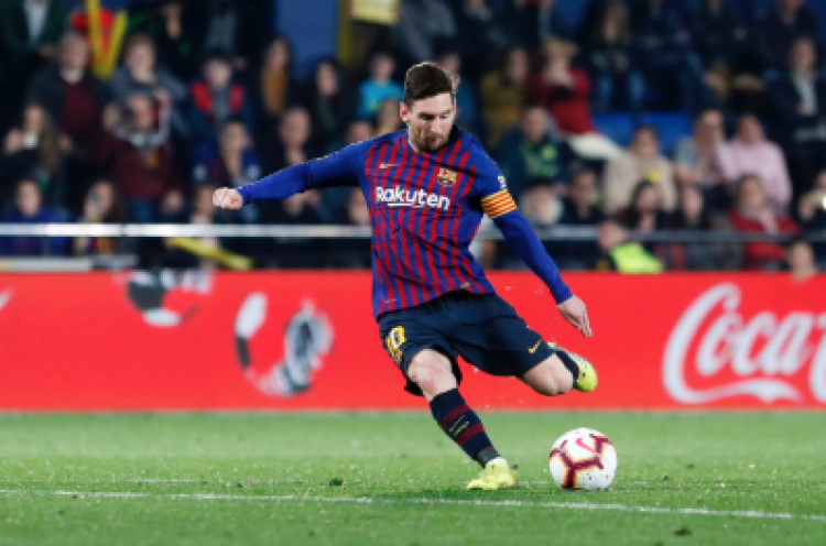 Lionel Messi Sah Jadi Raja Tendangan Bebas