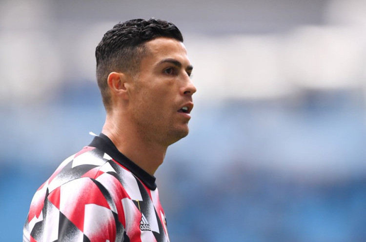 Respek, Cristiano Ronaldo Enggan Menginjak Logo Manchester City yang Ada di Lantai