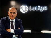 Presiden LaLiga Akan Tebas Poin Klub yang Tolak Lanjutkan Kompetisi