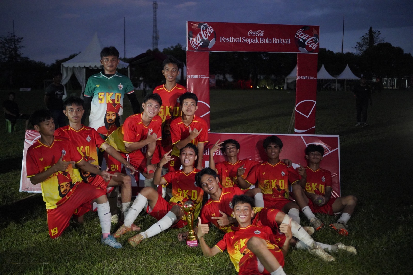 Ratusan Peserta Ramaikan Festival Sepak Bola Rakyat 2026 di Makassar