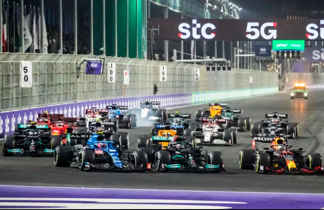 Statistik Grand Prix F1 Arab Saudi, Sirkuit Jalan Raya Tercepat