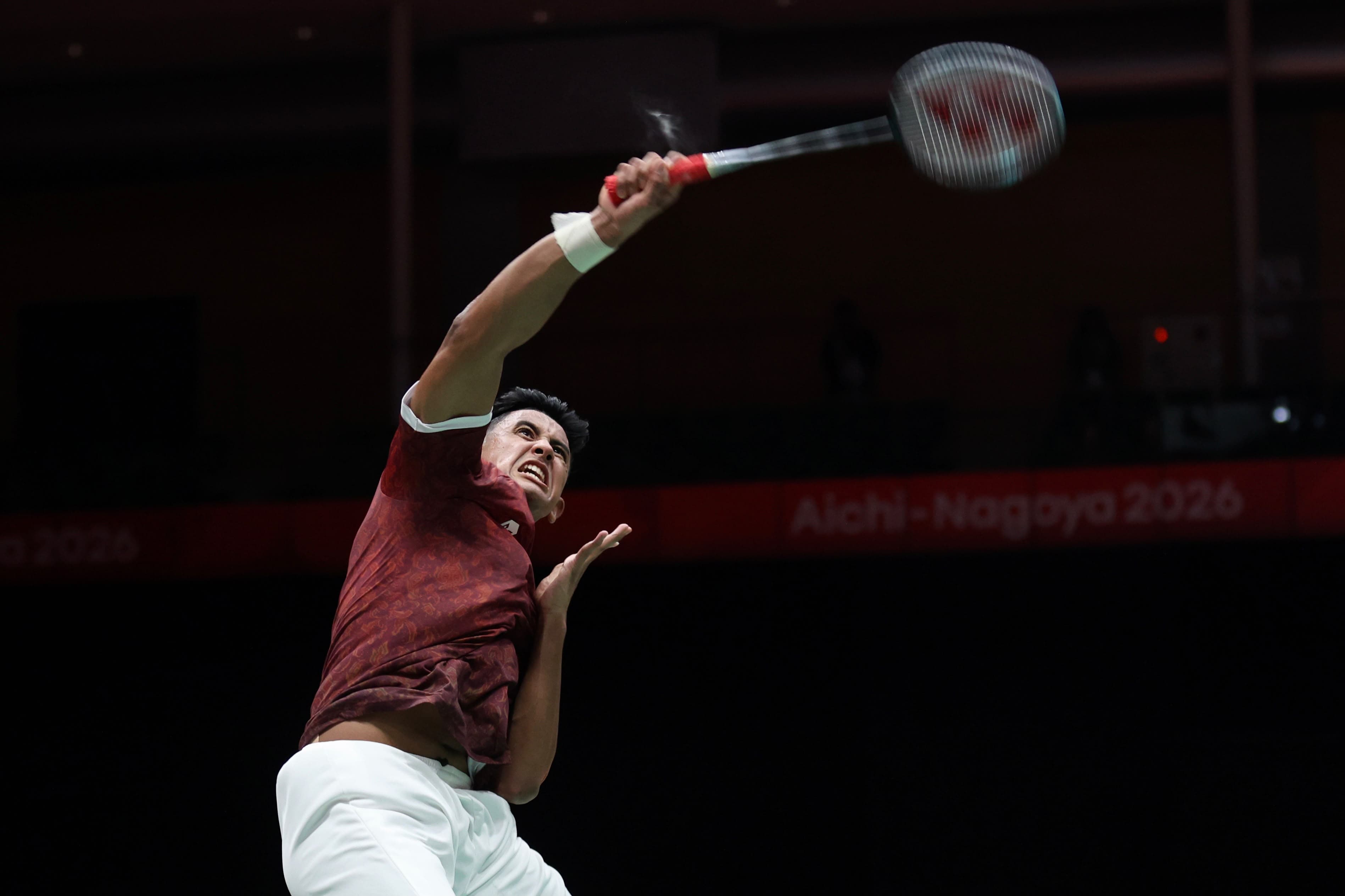 Aksi Alwi Farhan di Asian Games 2026. (PBSI)