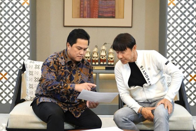 Erick Thohir dan Shin Tae-yong Akan Terbang ke Doha untuk Saksikan Drawing Piala Asia 2023