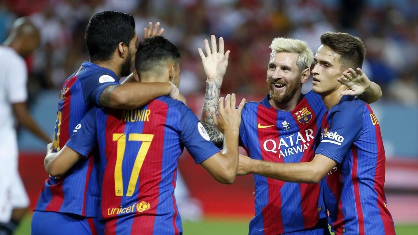 Leg Pertama Piala Super Spanyol, Barca Menang 2-0