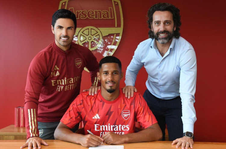 William Saliba Teken Kontrak Baru, Arsenal Jaga Visi untuk Masa Depan