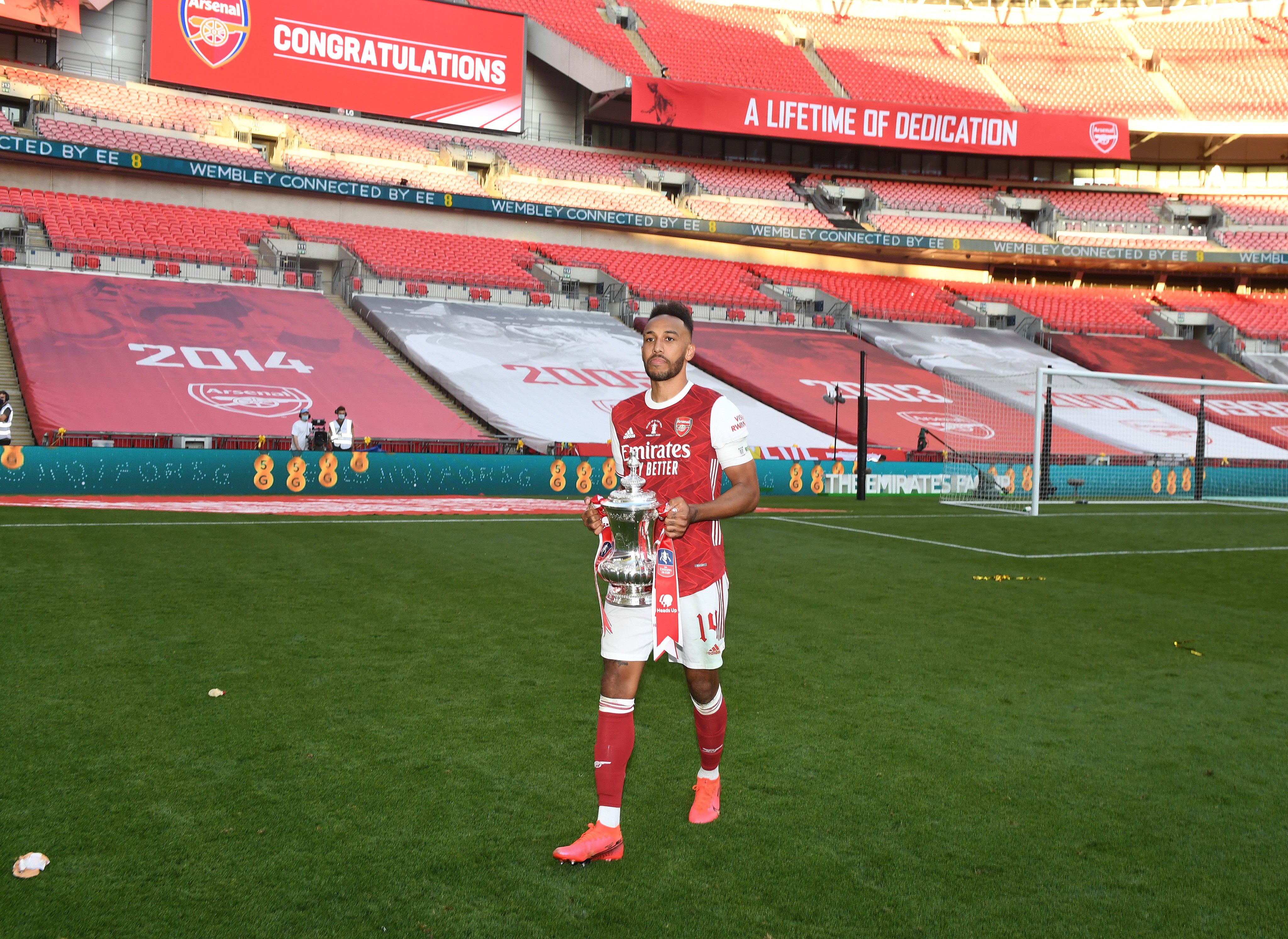 Jadi Pahlawan Arsenal, Pierre-Emerick Aubameyang Dianggap Pantas Digaji Rp9,5 Miliar Per Pekan