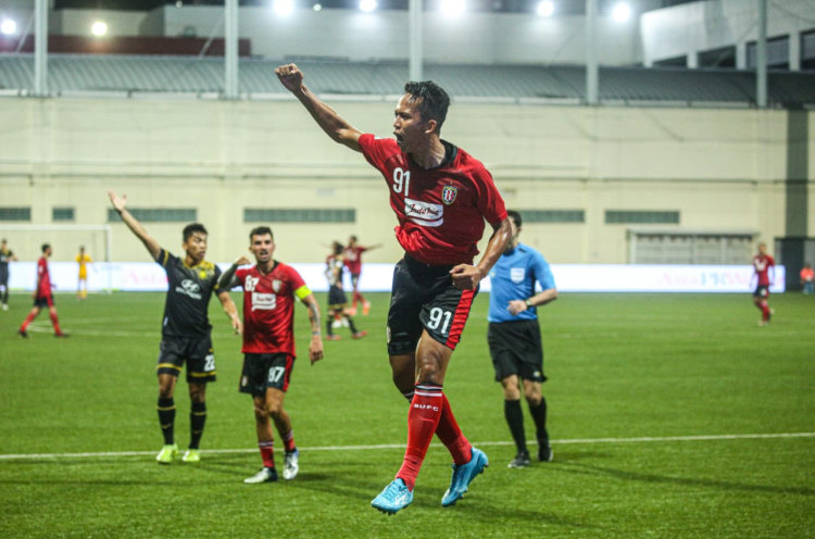 Teco Puji Mental Bertanding Skuat Bali United saat Kalahkan Tampines Rovers 5-3