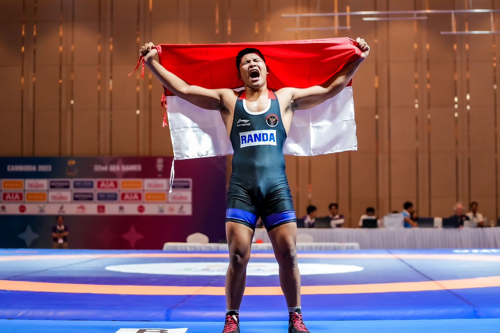 Randa Riandesta Raih Medali Emas Keenam dari Cabor Gulat di SEA Games 2023