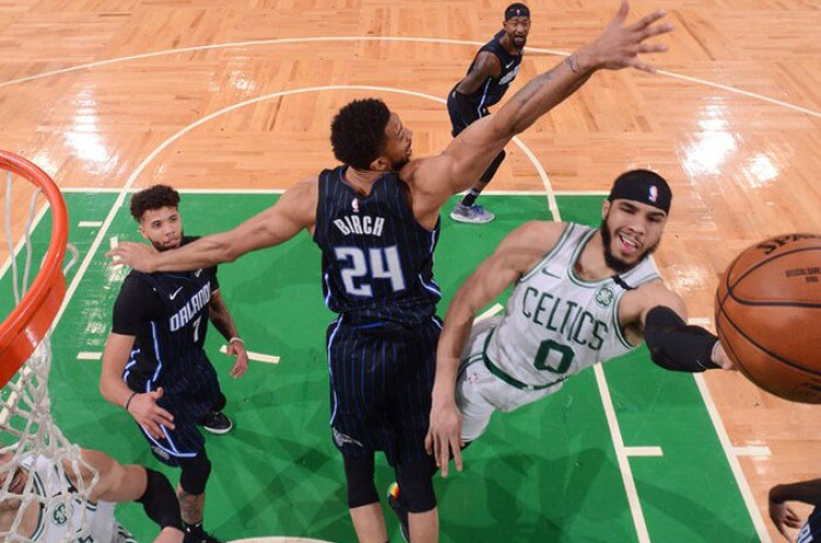 Hasil NBA: Jayson Tatum 33 Poin, Celtics Bungkam Magic