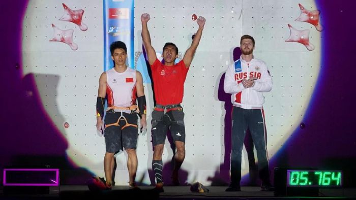 Panjat Tebing Indonesia Cetak Prestasi, Alfian M Fajri Juara Dunia
