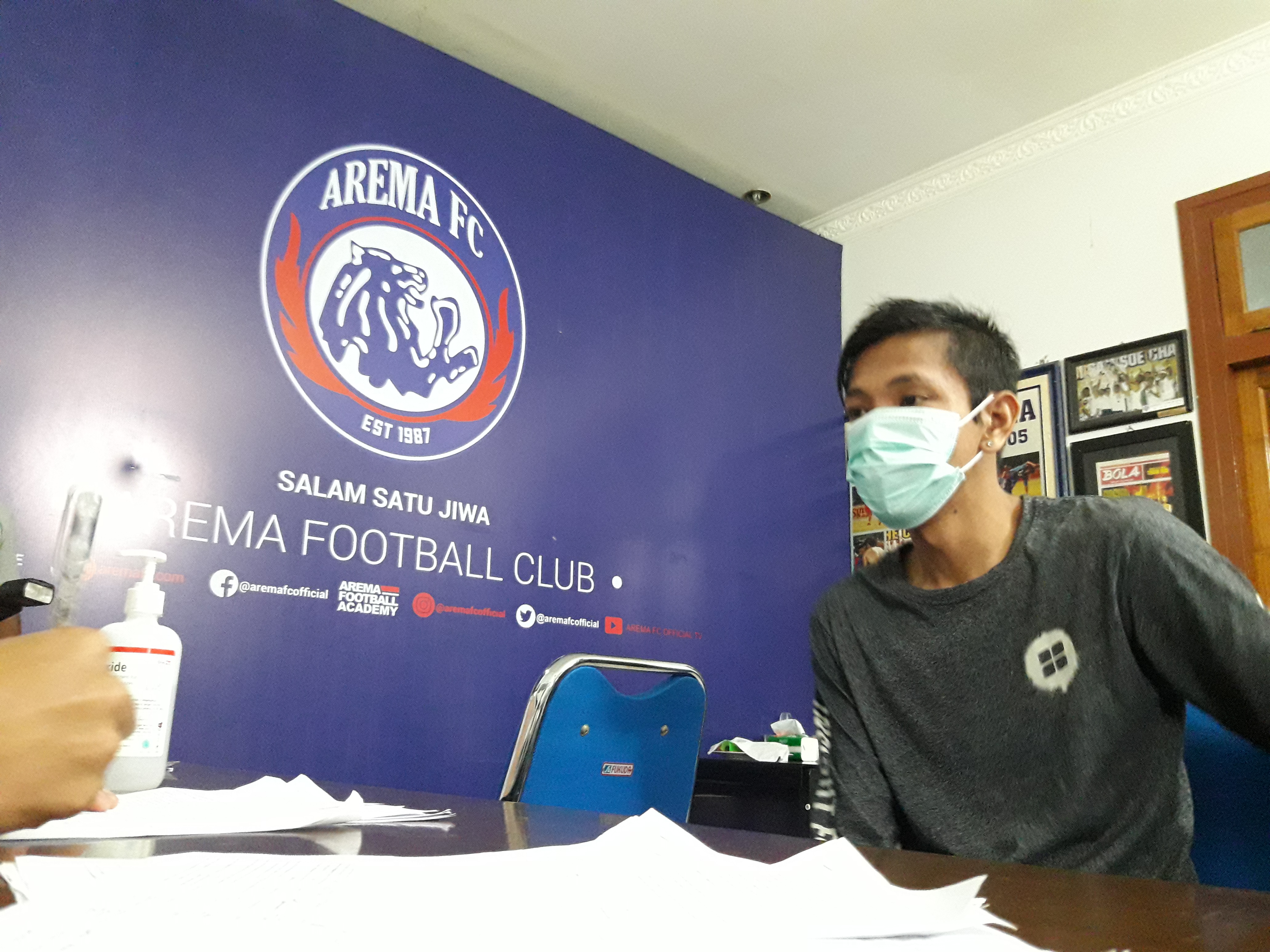 Hasil Rapid Test Gelombang Pertama Arema FC Negatif
