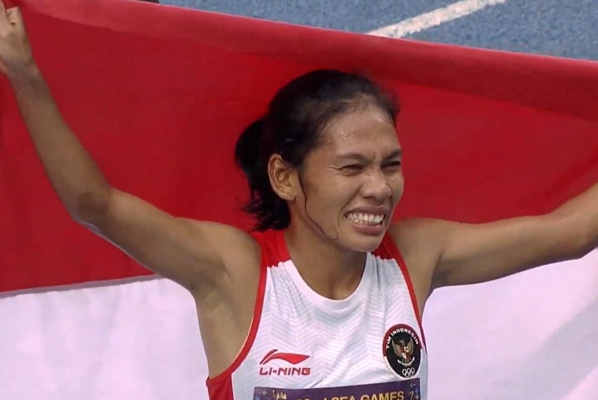Odekta Elvina Naibaho Raih Medali Ketiganya di SEA Games 2023