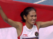 Odekta Elvina Naibaho Raih Medali Ketiganya di SEA Games 2023
