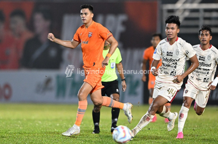 Hasil Liga 1: Borneo FC Sikat Bali United, Persita Gebuk PSIS