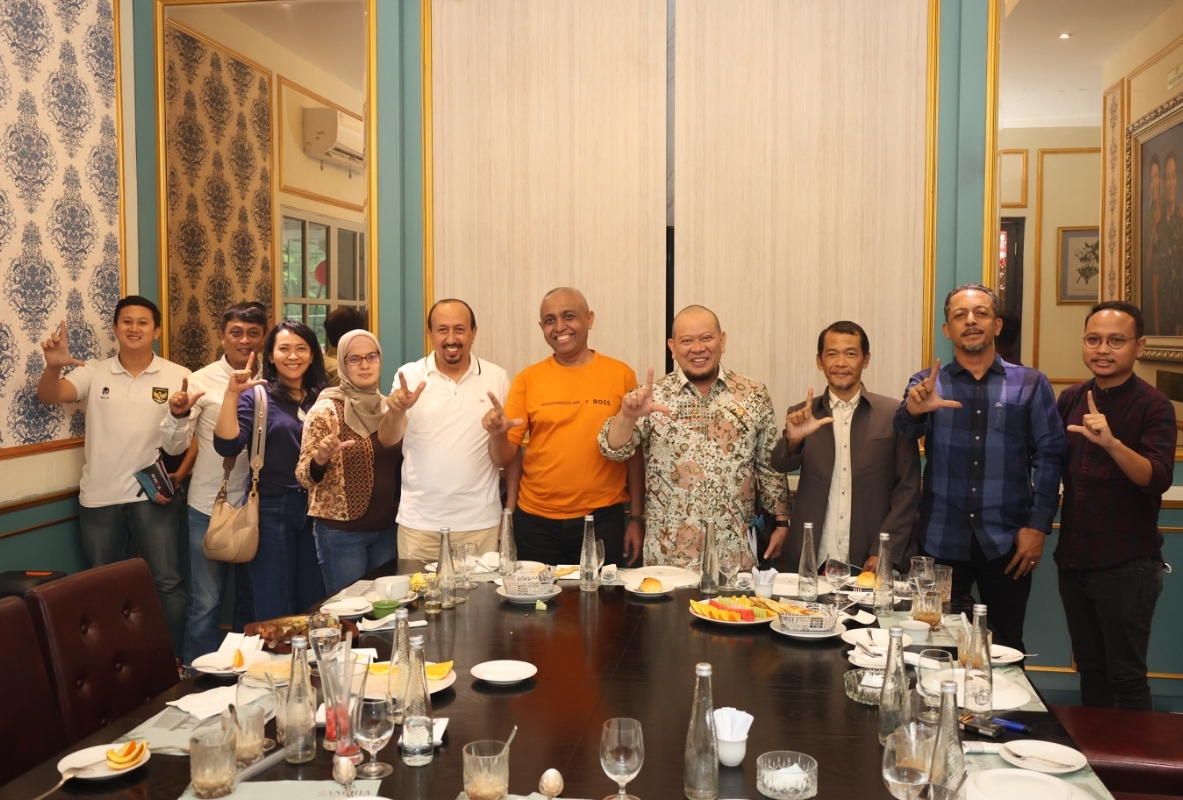 Jelang KLB PSSI, La Nyalla Temui Voter Asal Jatim Beberkan Program