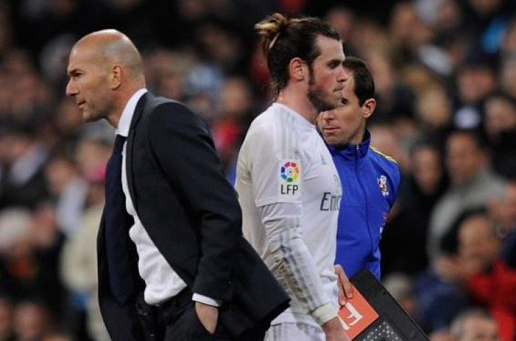 Zidane Beberkan Alasan Absennya Bale dalam Skuat Real Madrid Kontra Manchester City