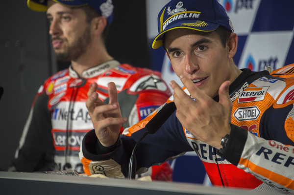 Marc Marquez Khawatir Andrea Dovizioso Rusak Pesta Kemenangannya di Motegi