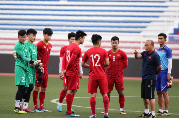 Persiapan Akhir Vietnam Menghadapi Timnas Indonesia U-23 Dilakukan Secara Tertutup