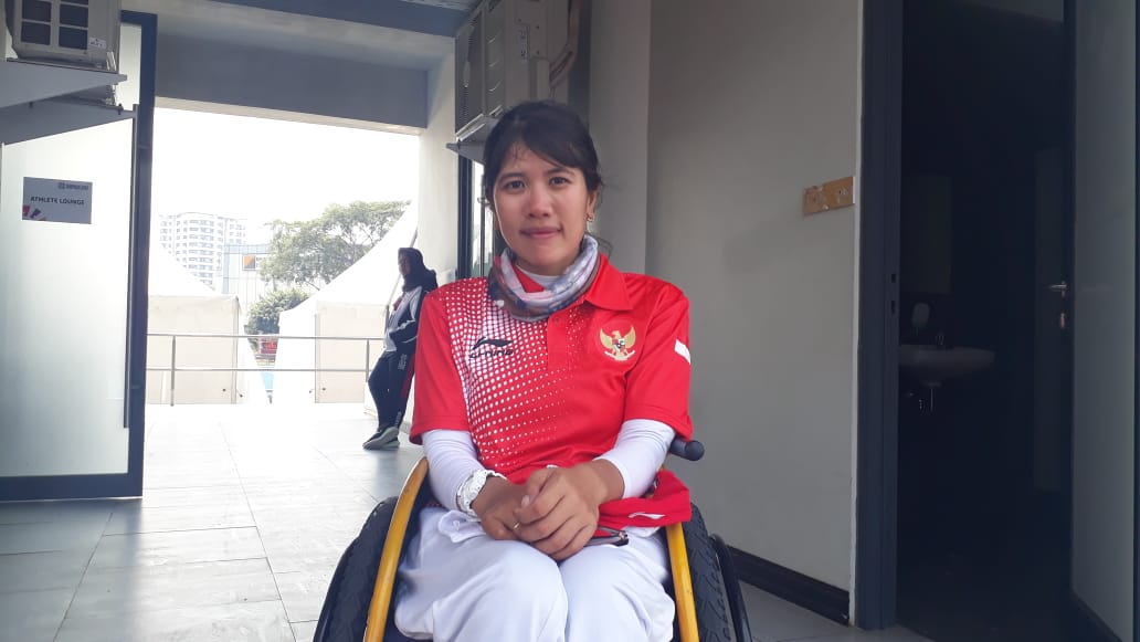 Raih Medali Emas Asian Para Games 2018, Mella Windasari Lewati Target