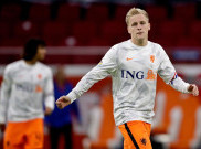 Masih Jarang Tampil, Van de Beek Umbar Isi Pembicaraan dengan Solskjaer