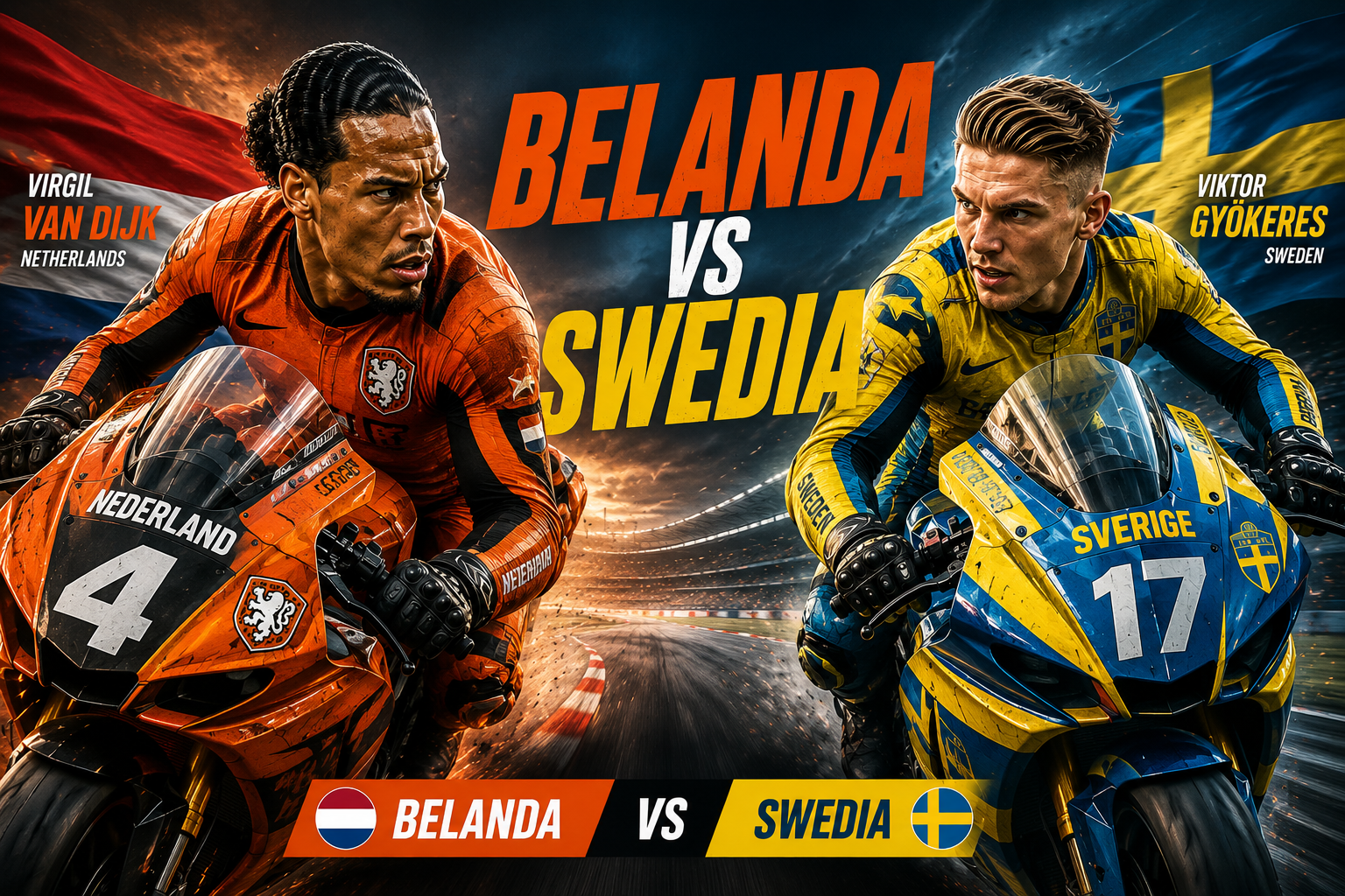 Superkomputer Opta Ungkap Prediksi Skor Belanda vs Swedia: Oranje Berpeluang Unggul