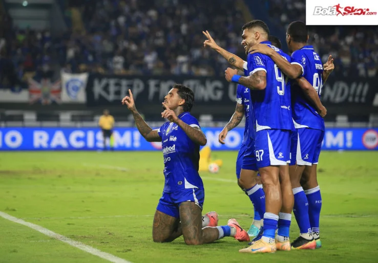 Ramon Tanque, Tak Ada Rasa Bosan Cetak Gol untuk Persib Bandung