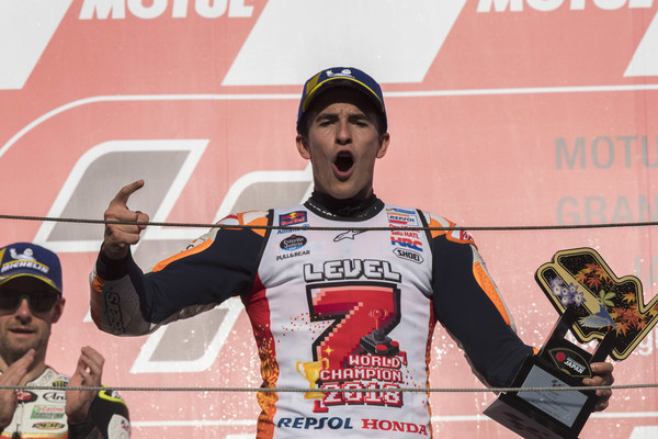 4 Rekor yang Dipecahkan Marc Marquez di MotoGP 2018