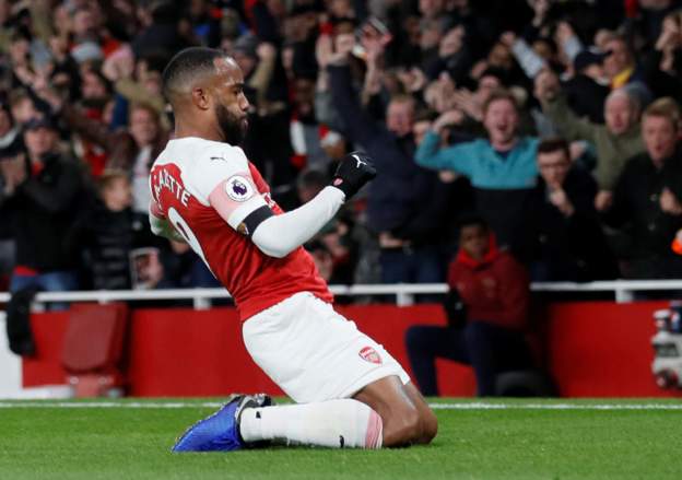 Arsenal 1-1 Liverpool, Gol Cantik Lacazette Selamatkan The Gunners
