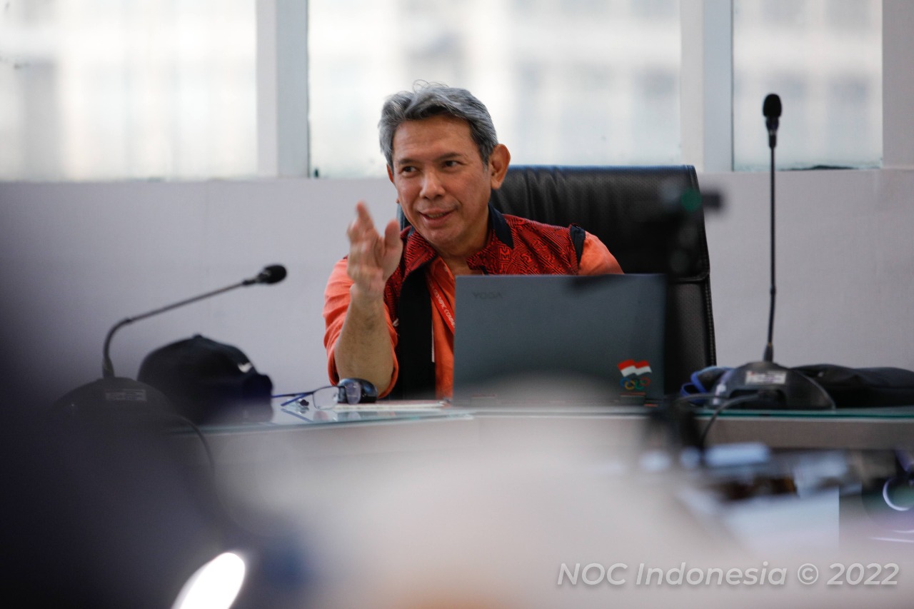 Rafiq Radinal Resmi Menjabat CdM ISG 2021