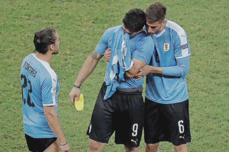 Copa America 2019: Depak Uruguay, Peru Buat Luis Suarez Menangis