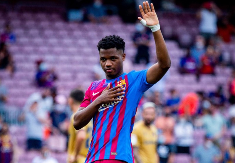 Ansu Fati Beri Kabar Buruk untuk Barcelona