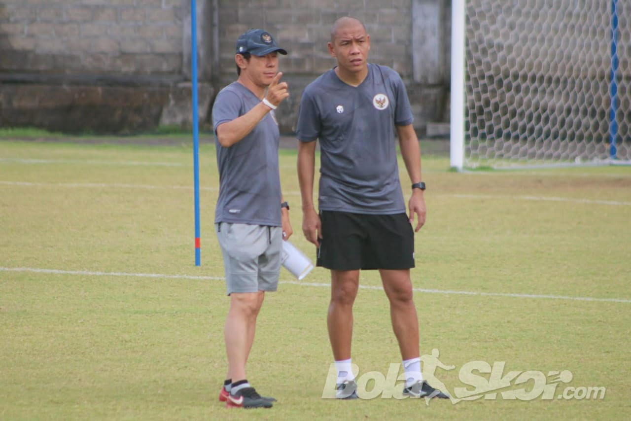 Timnas Indonesia Jalani Latihan Kedua, Shin Tae-yong Belum Bisa Nilai Performa Pemain