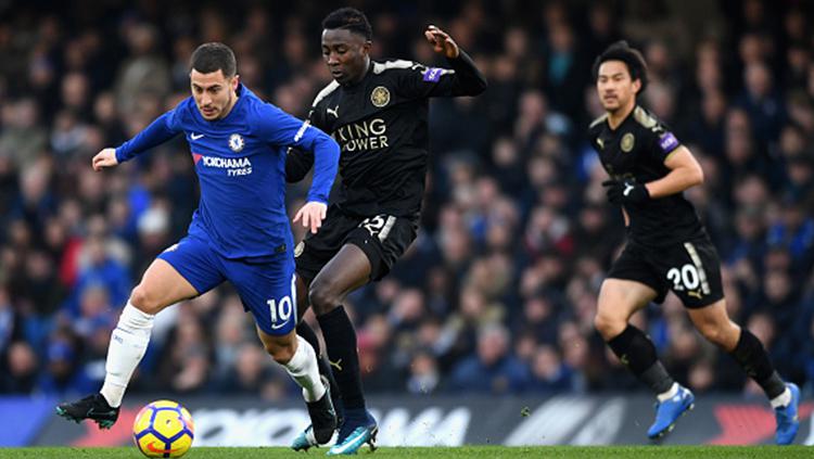 Chelsea 0-0 Leicester: 10 Pemain Leicester Tahan Imbang Tanpa Gol Tuan Rumah