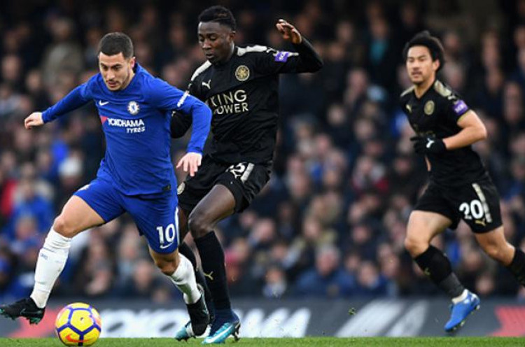 Chelsea 0-0 Leicester: 10 Pemain Leicester Tahan Imbang Tanpa Gol Tuan Rumah