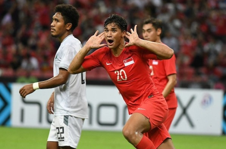 Piala AFF 2018: Sikat Timor Leste 6-1, Timnas Singapura Punya Peluang Lolos